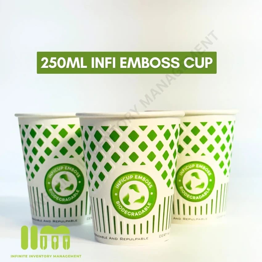 250ML Bio Embossed infi cup