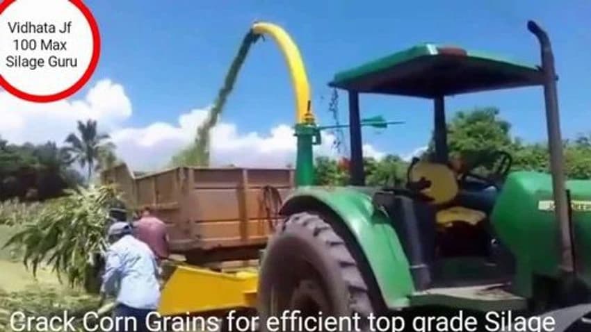 Automatic Silage Making Machine