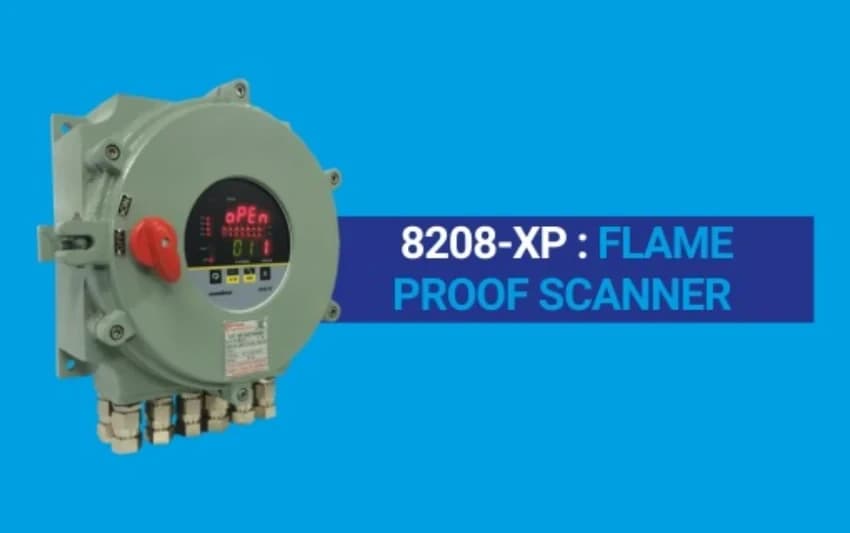 Servexl 8208-XP Multi Channel Flame Proof Scanner