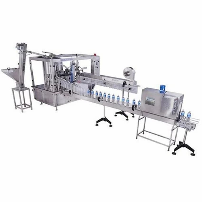 Stainless Steel Beverage Filling Machine, Capacity: 70 bottle/min