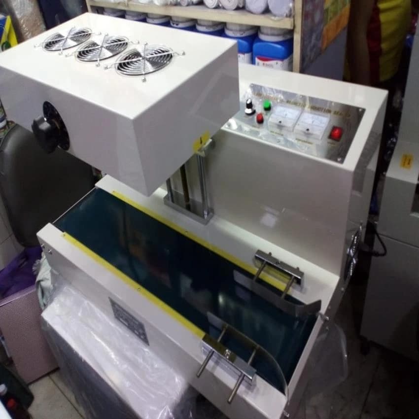 Automatic Continuous Induction Sealer Machine, Capacity: 0-12m/min, Model Name/Number: Lgyf 200ax