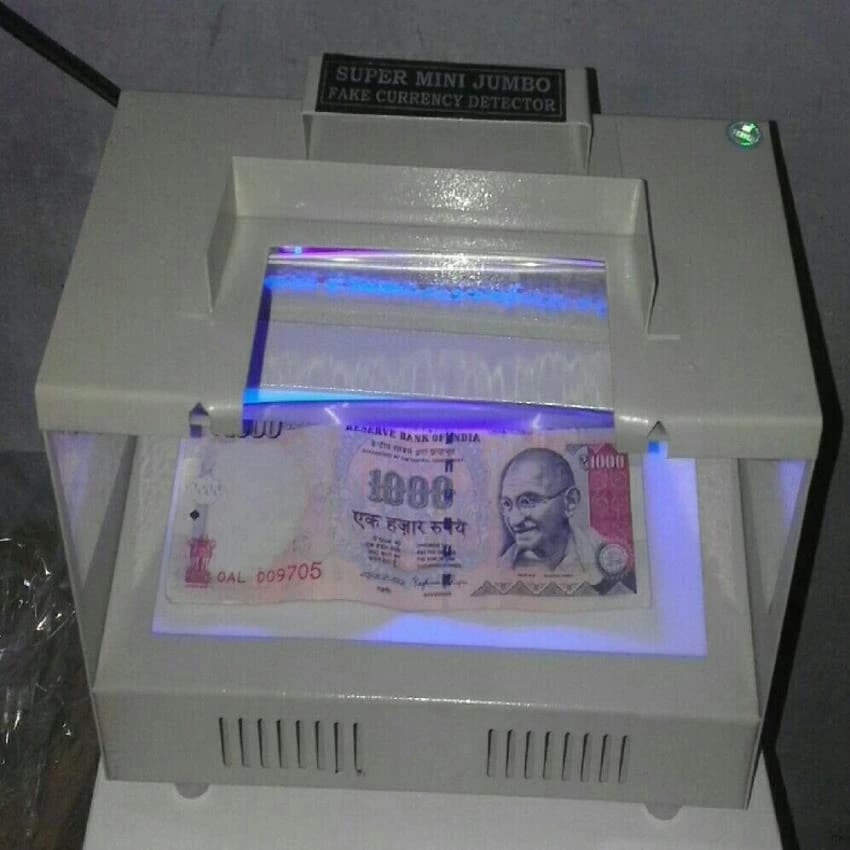 UV Lamp Fake Note Detector