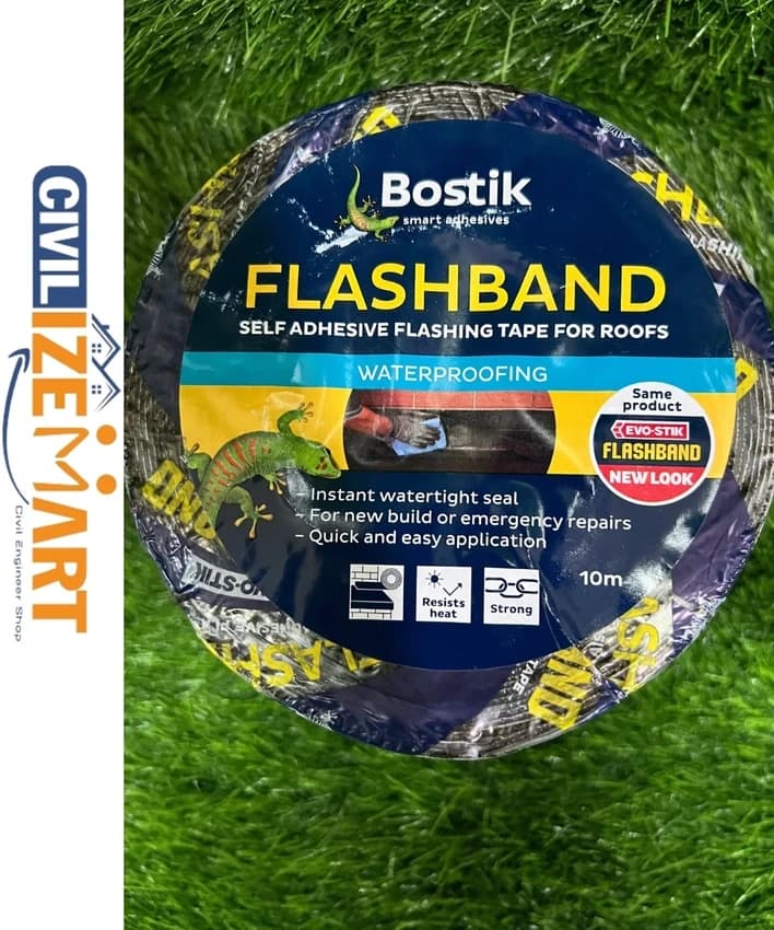 Bostik Flash Band Grey 100 Mm