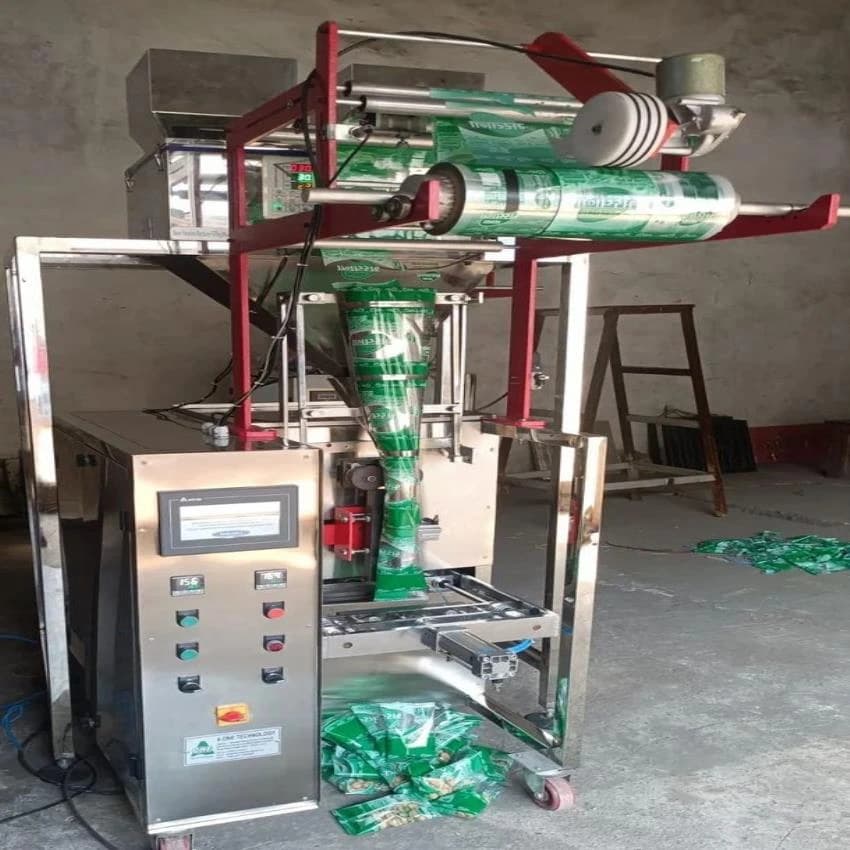 Automatic single head weight filler machine, 500 Pouch per hour