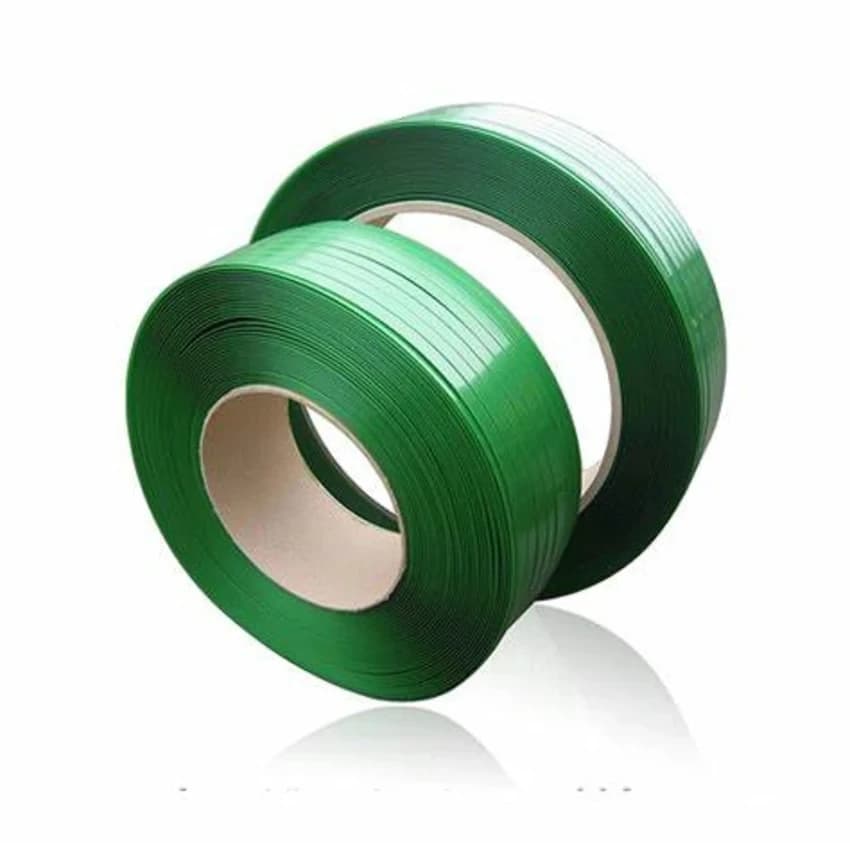 Green Plastic Packaging Strip