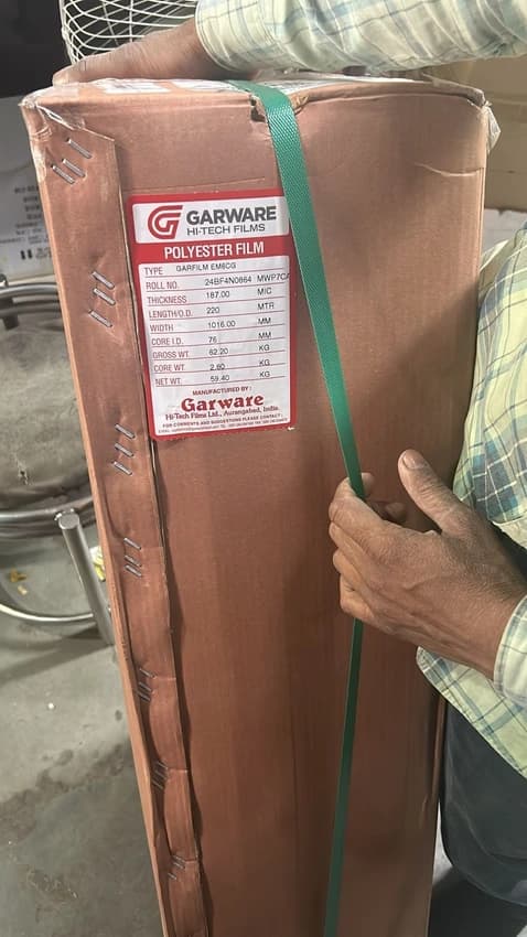 Garware Milky Glossy Polyester Film (Plain, 187)