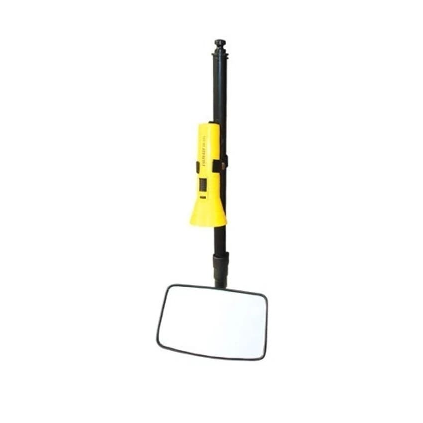 MS 5 X 7 Inch Under Vehicle Search Telescopic Mirror, Handle Bar Length: 4 Feet, Range: 4 meter