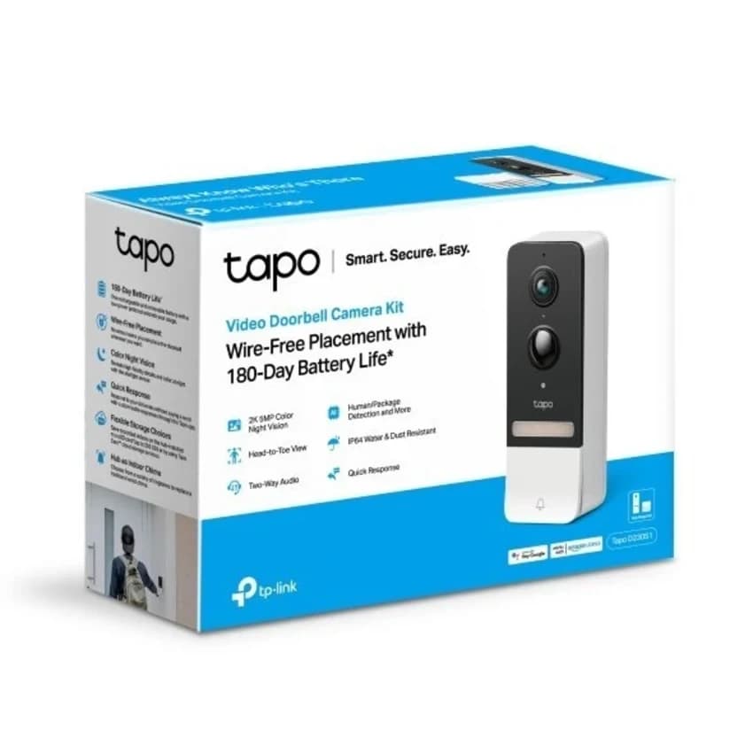 Tapo D230S1 Tapo Smart Battery Video Doorbell - TP-Link