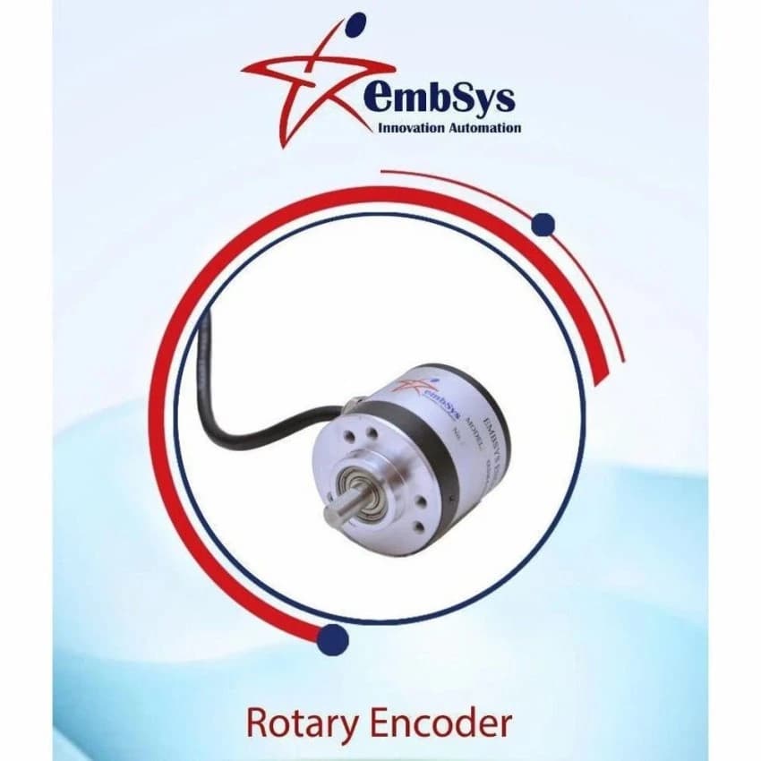 Silver Stark Embsys Rotary Encoder, For Industrial