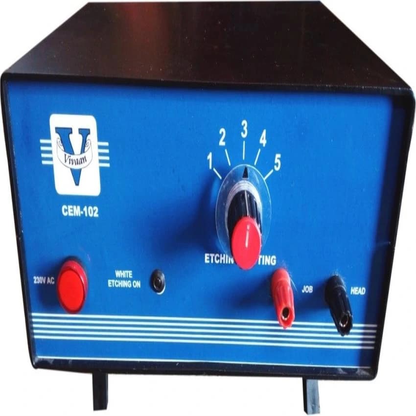 Vivaan Chemical Etching Machine CEM102, Capacity: 1-100 Sq.inch