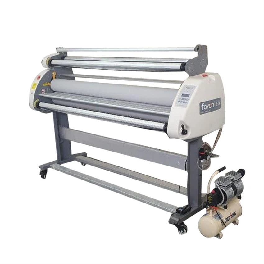 Automatic Hot & Cold Laminating Machine Fayon FY-1600DA 1620 mm Width Infrared Heating With Air Compressor