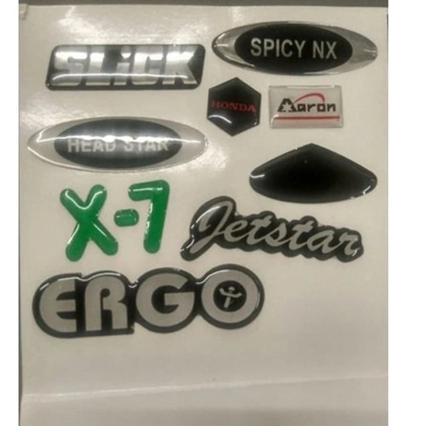 PVC Dome Stickers, Packaging Type: Sheet