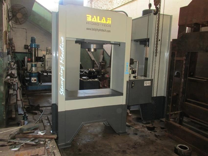 MS BHT - Fix Frame Hydraulic Press - Stamping Machine, Automation Grade: Automatic