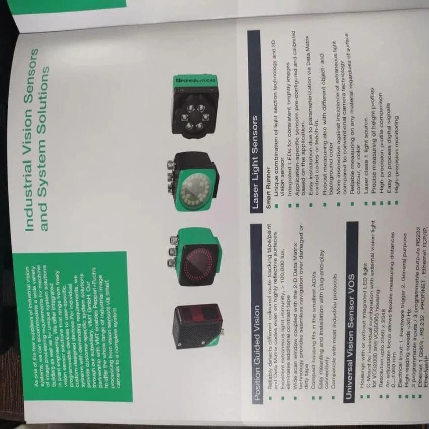 Vision sensors