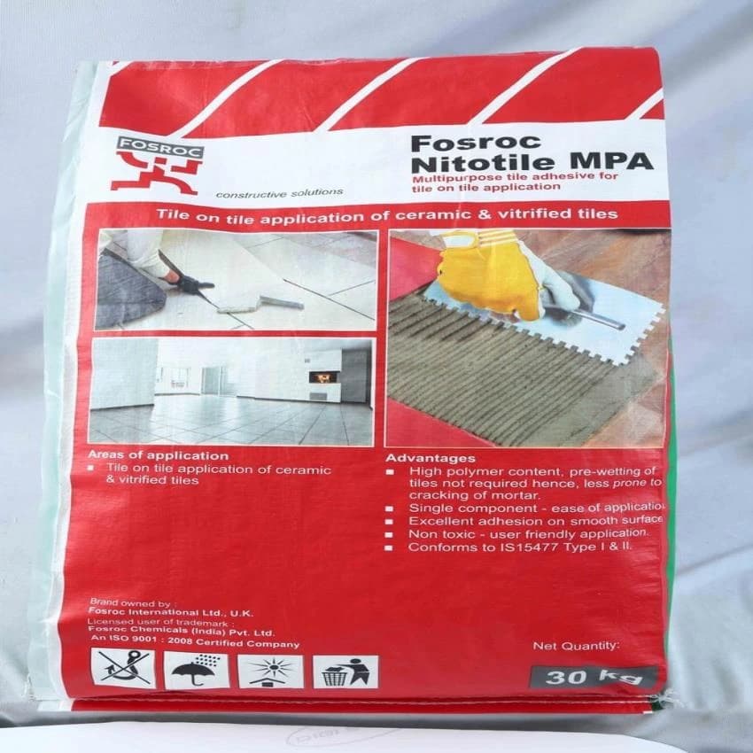 Fosroc 30 kg Nitotile MPA Tile Adhesive