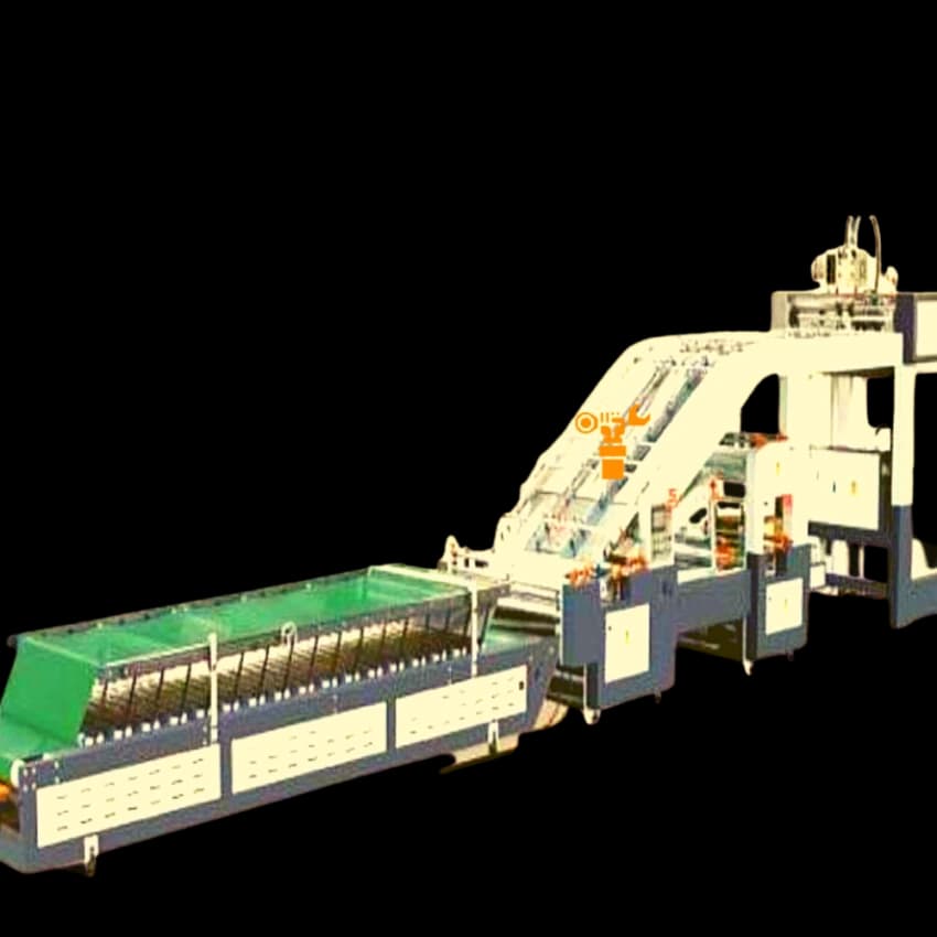 50 Hz Automatic 5 Ply Flute Lamination Machine