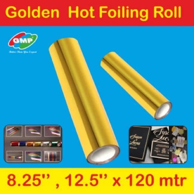 Golden Hot Stamping Foil for Plastic PP PVC PS ABS