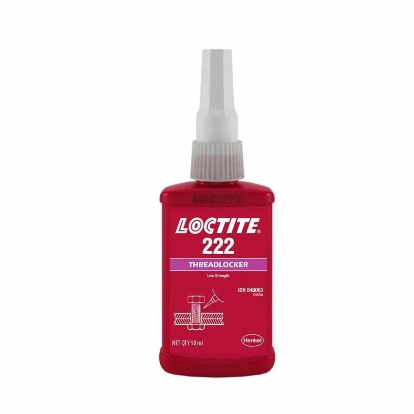 Loctite 222 Threadlocker Low Strength, Small Screw 50 Ml