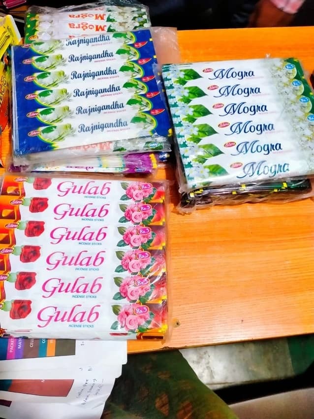 Printed Agarbatti Pouch