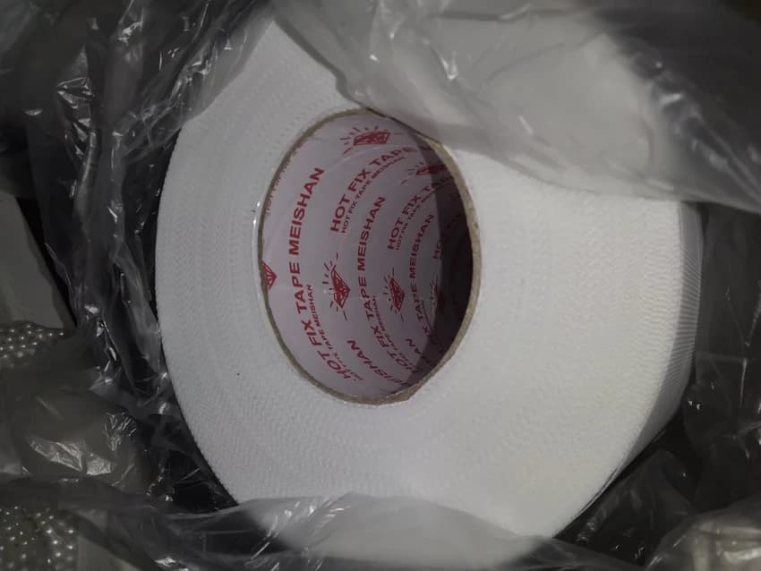 Meshion Plain Hot Fix Stone Roll Paper