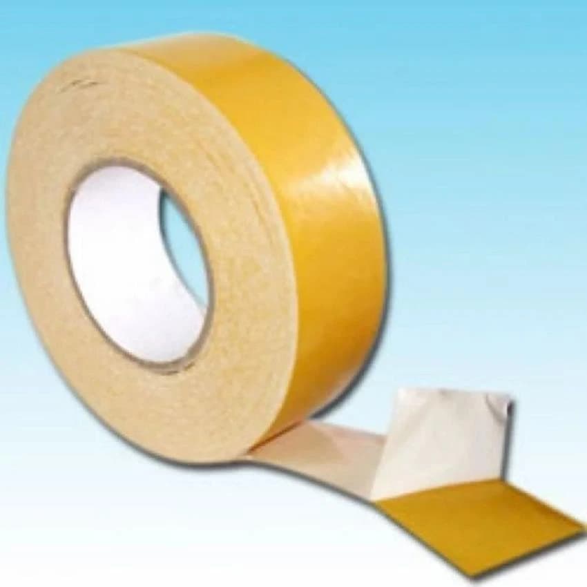 Yellow Double Sided Cloth Tape