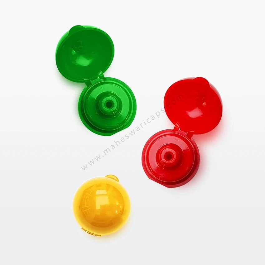 Polypropylene Dome Flip Top Shampoo Cap 24mm, For Cosmetic & Personal Care