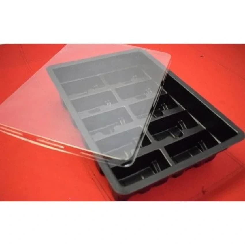 Black ABS Thermoformed Tray