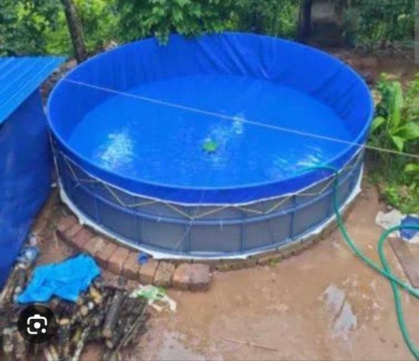 PVC Biofloc Fish Farming Tank