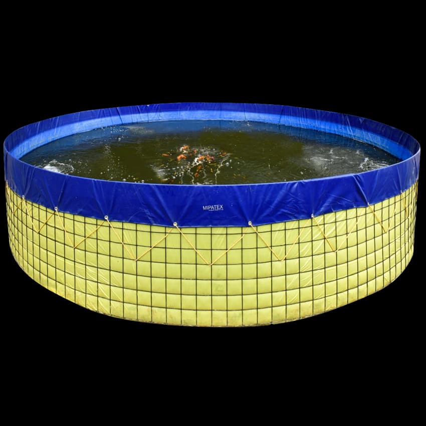 Biofloc Tank, Fish Farming Tank for Aquaculture, 500 micron, 4 m (D) X 1.8 m (h)