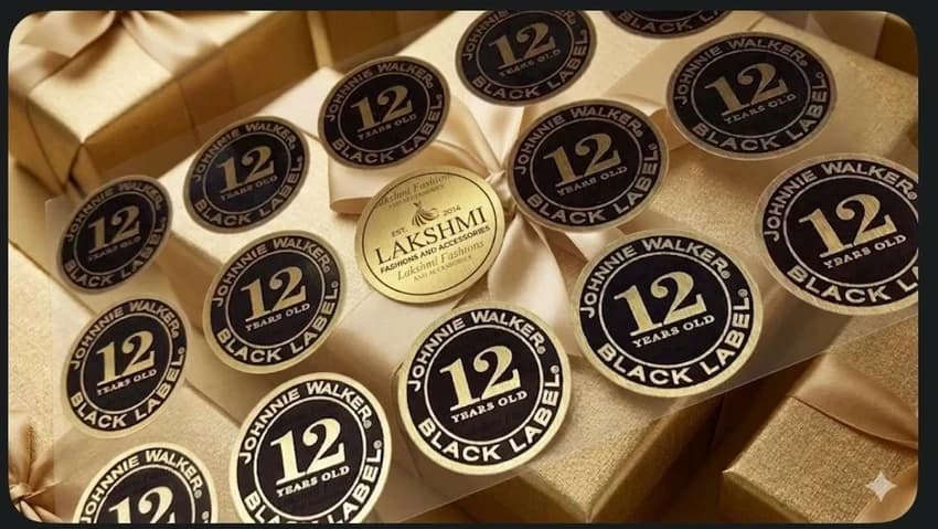 Printed Foil Sticker