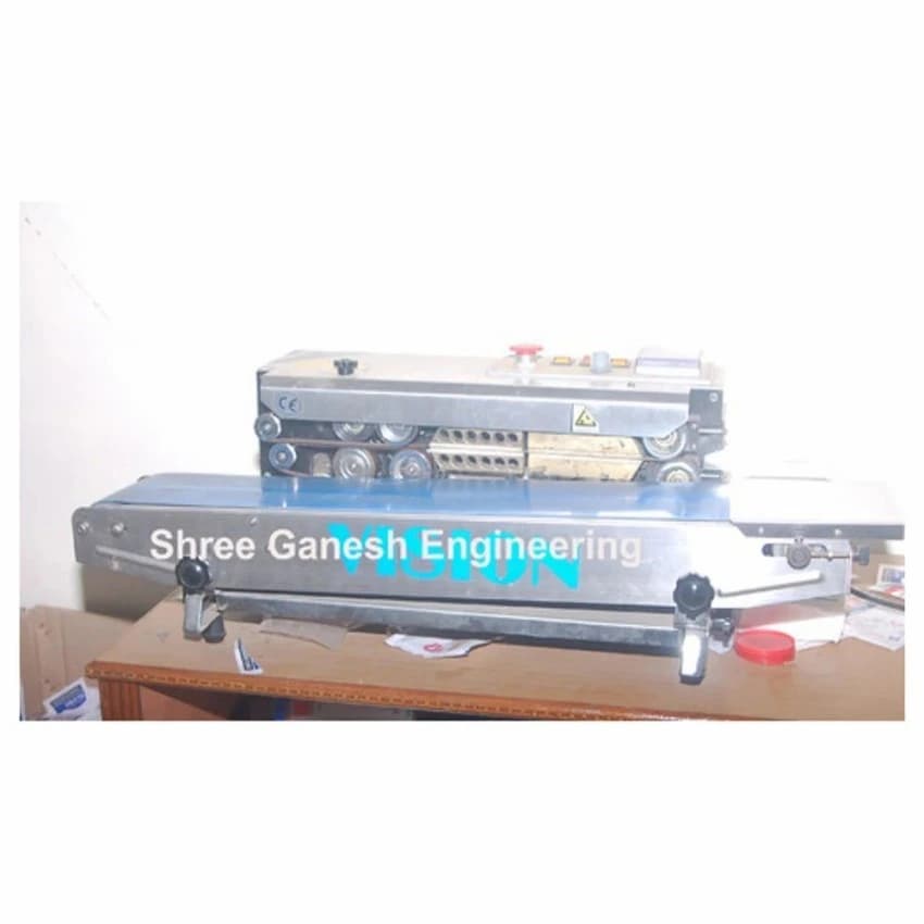 Stainless Steel Pouch Sealing Machine, For Pharma