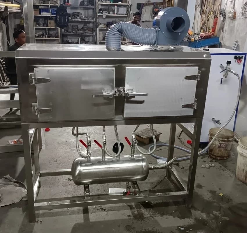 80 BPM Steam Shrink Tunnel Machine