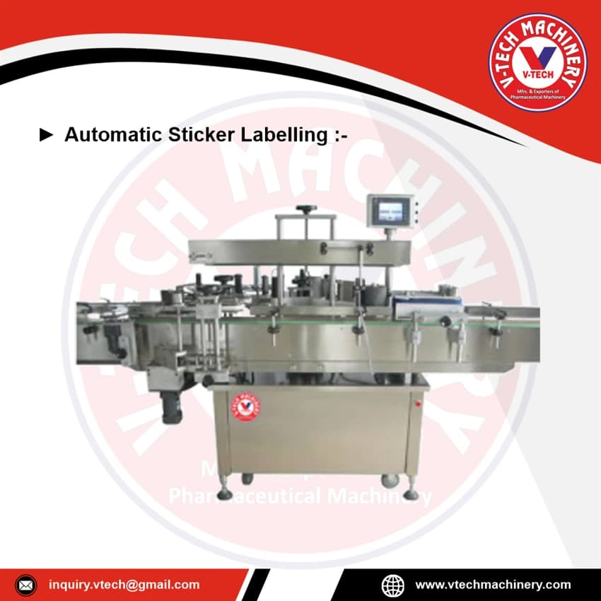 Automatic Sticker Labeling Machine