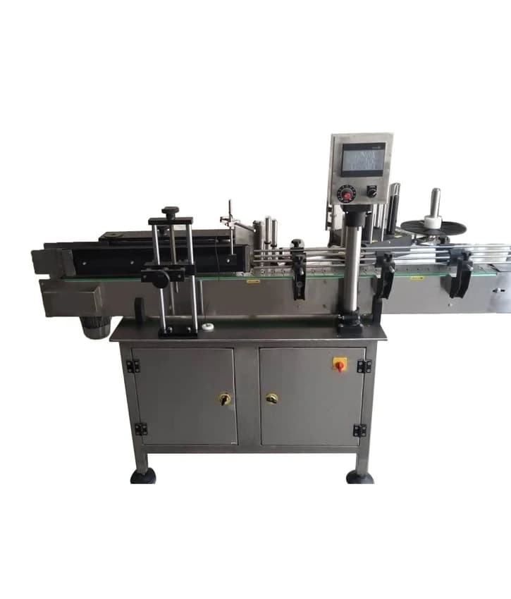 50Hz Round Automatic High Speed Single Side Sticker Labeling Machine, 220V