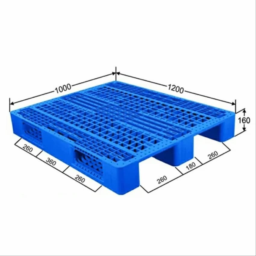 Heavy Duty Plastic Pallets, 1200x1000x150mm