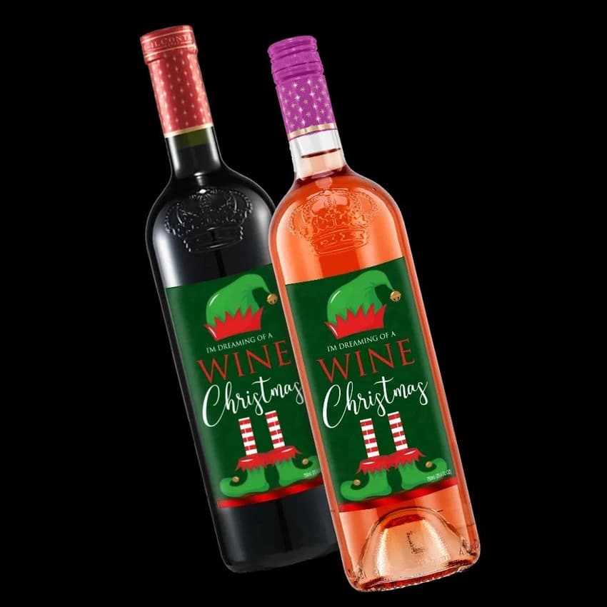 Labels for Wine and Liquor Bottles
