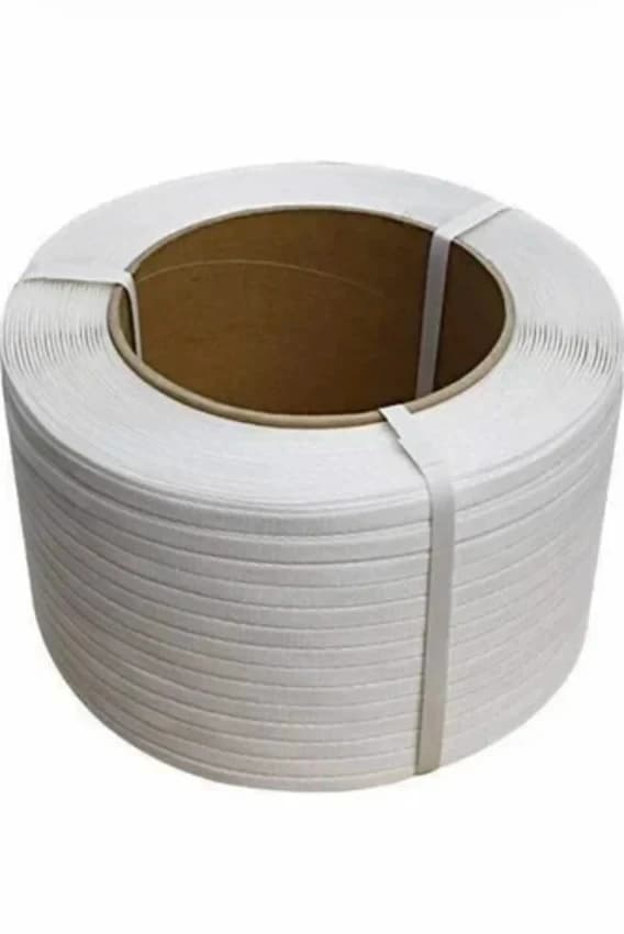 White Pp Box Strapping Roll
