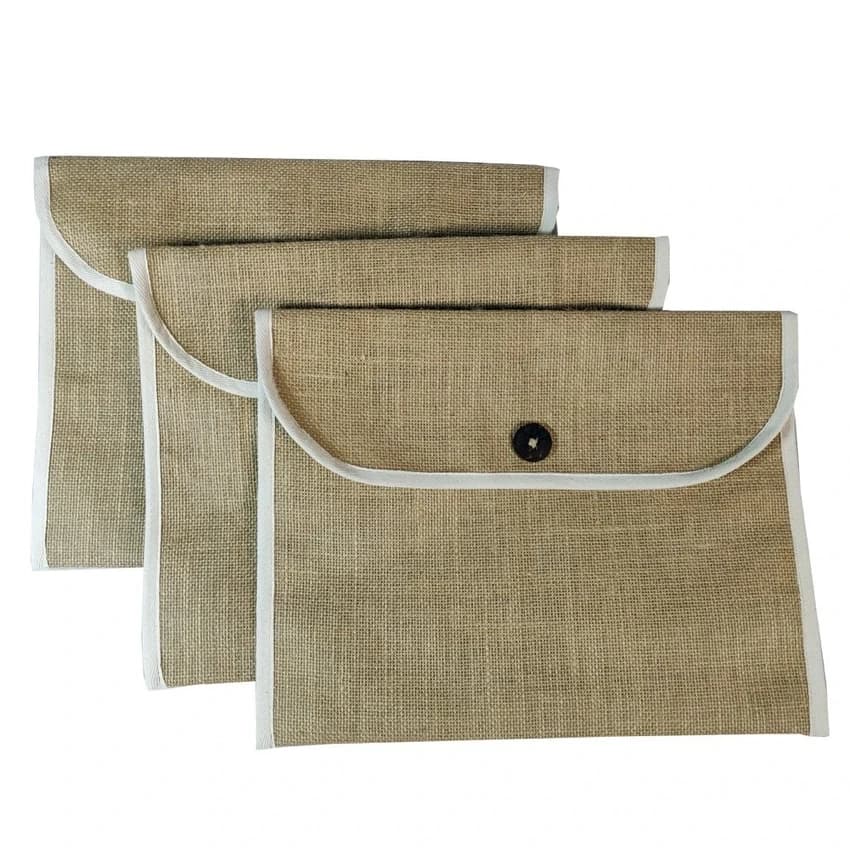 Jute Folder Pouch