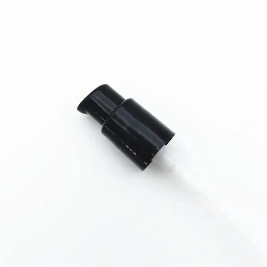 Polypropylene 18/410mm cosmetic pump Black/White