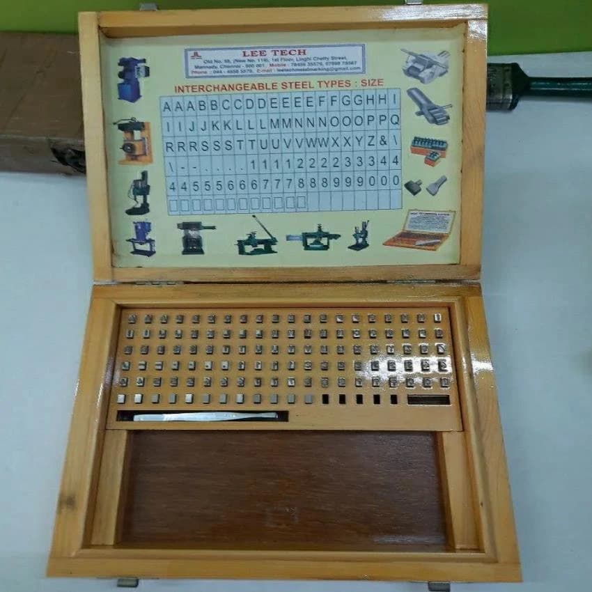 Lee tech Interchangeable Steel Type Punch Box Set, Tip Size: 3 mm, Model Name/Number: 112BH030