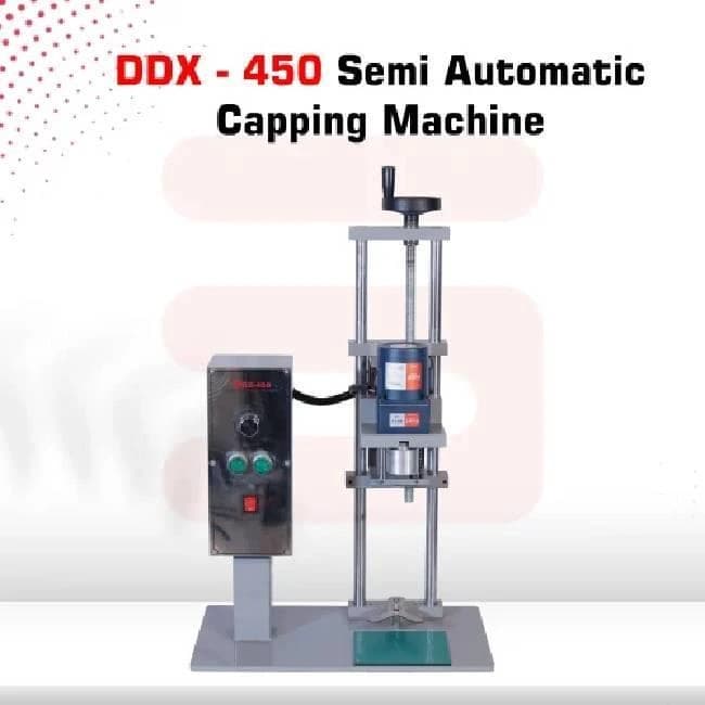 SONIC DDX-450 Semi Automatic Capping Machine