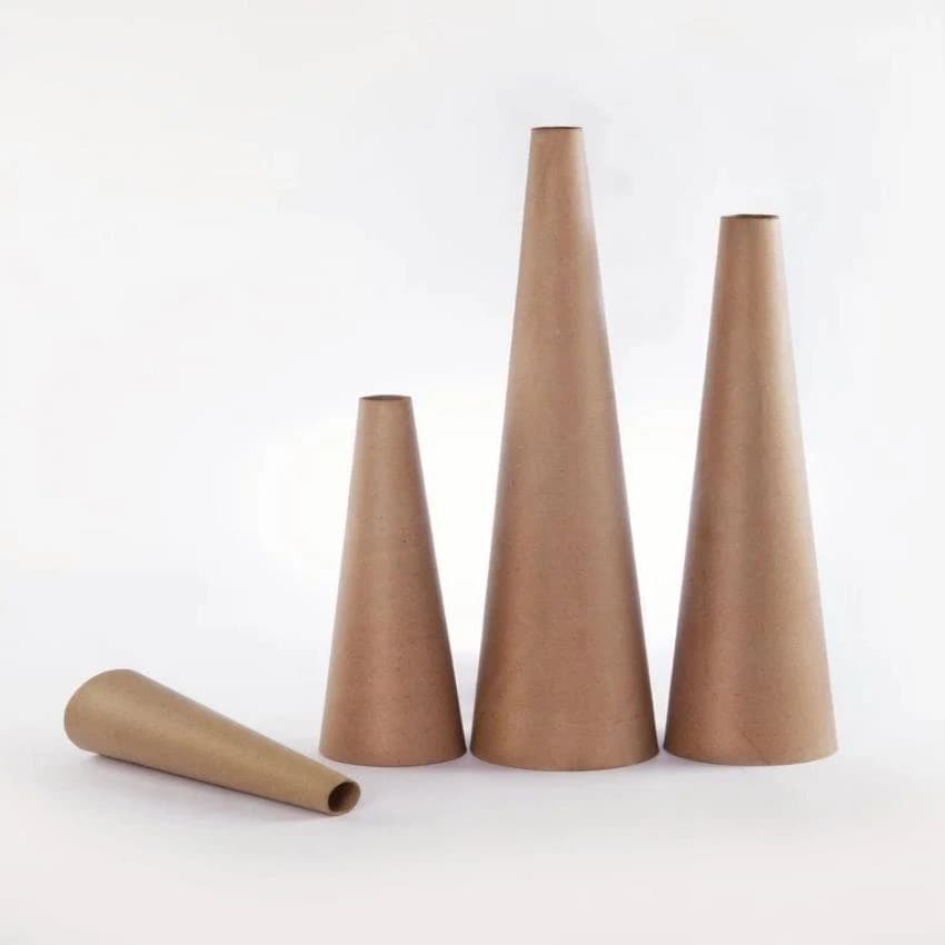 Construction Cones Conical Waxed Paper Cone