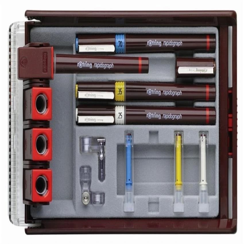 Colour combination Metal Rotring Isograph Pen