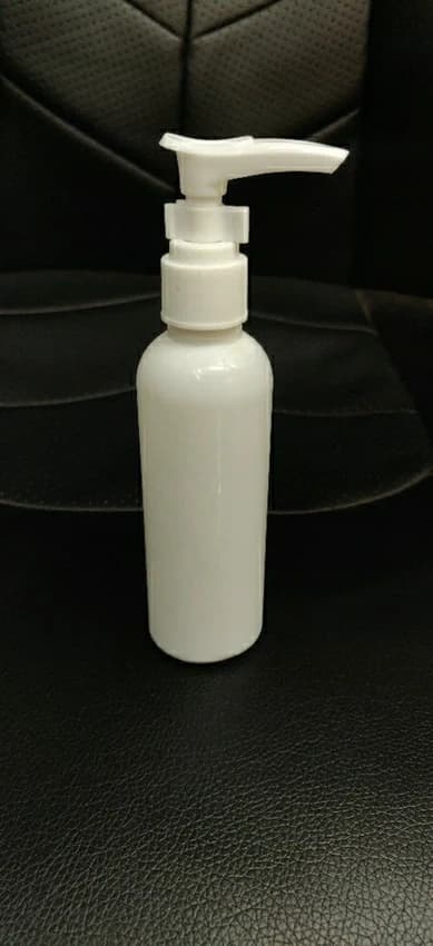 100mL White Lotion Pump Bottle