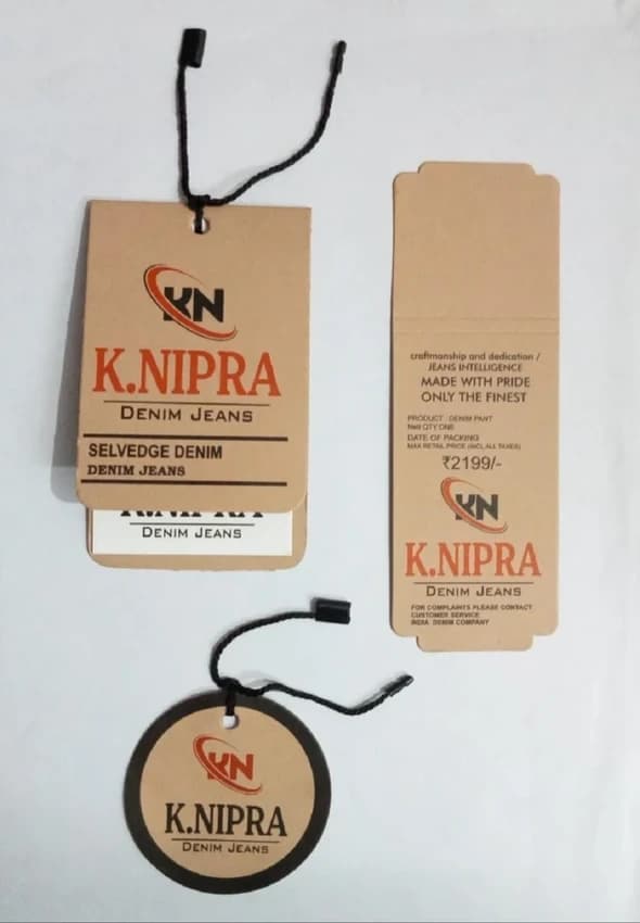 Paper Printed Hang Tag