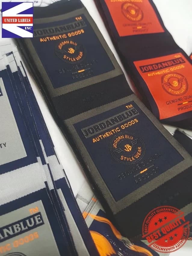 White Custom Woven Labels For Clothing, For Garments, Packaging Type: Packet