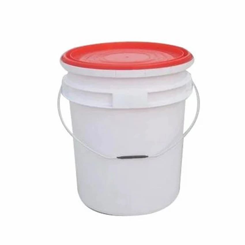 White Grease Bucket