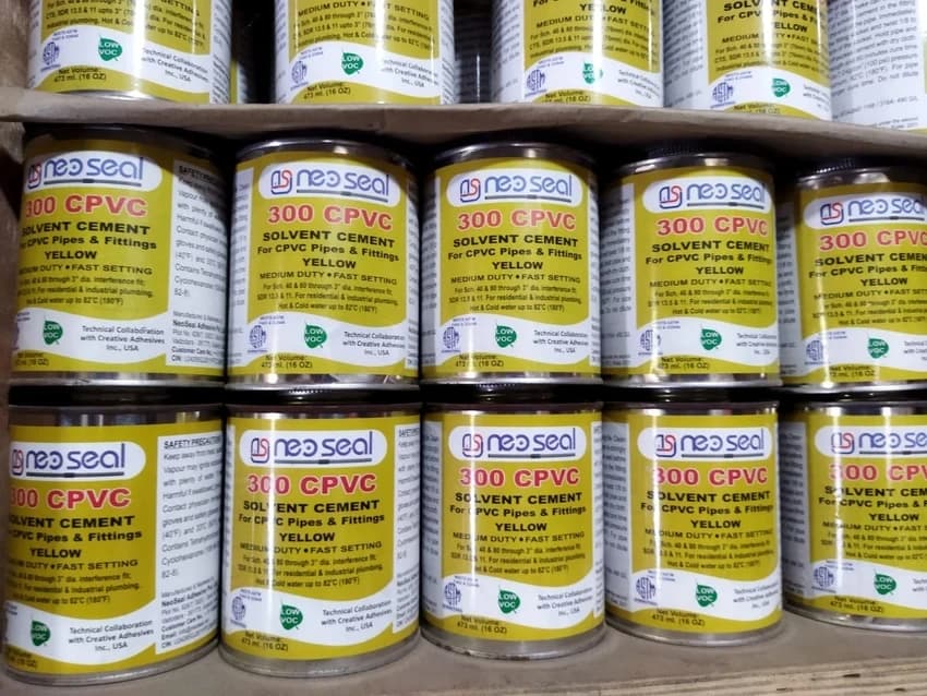 Neo-Seal CPVC Solvent Cement Quick Set Tin Can (100 ML)