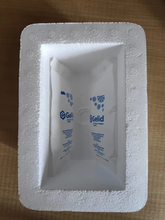 White Medicine Packaging Thermocol Box