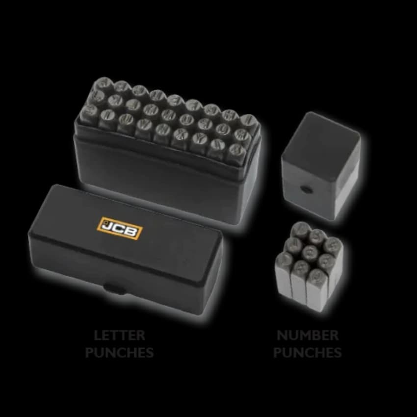 Steel Number And Letter Punches For Industries, Overall Length: 1 - 5 Inch